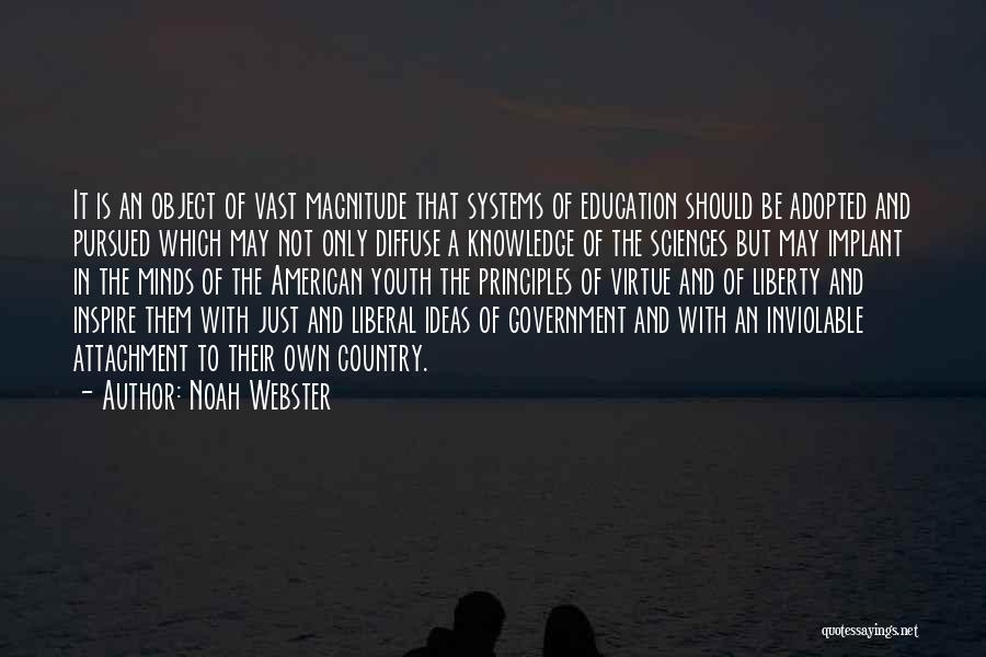 Youth And Government Quotes By Noah Webster