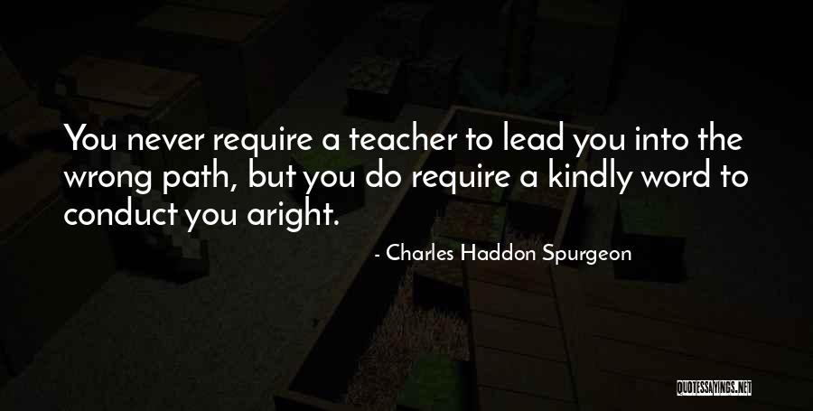 Youth And Leadership Quotes By Charles Haddon Spurgeon