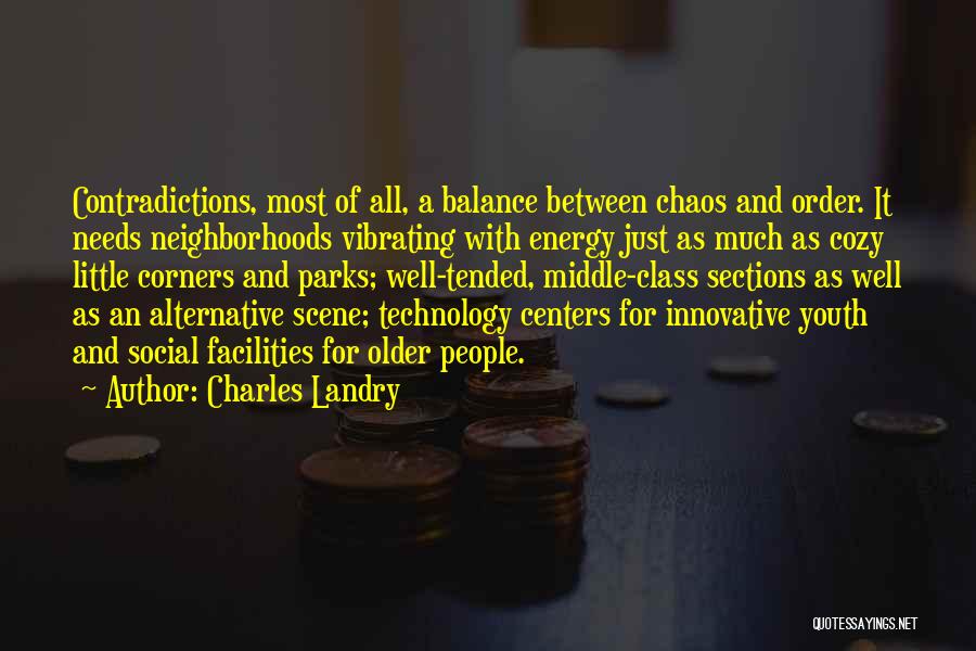 Youth And Technology Quotes By Charles Landry