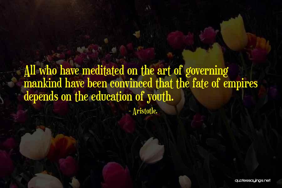 Youth Aristotle Quotes By Aristotle.