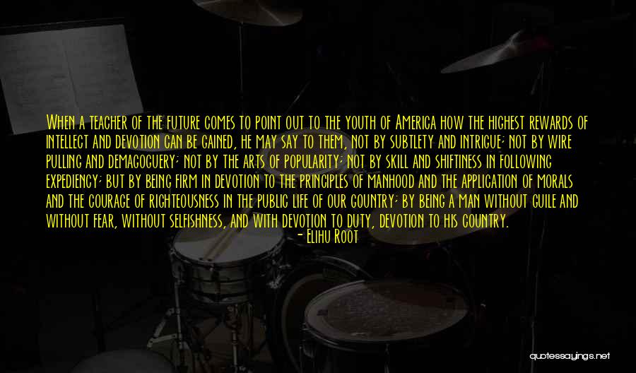 Youth Being Our Future Quotes By Elihu Root Youth Being Our Future Quotes By Elihu Root