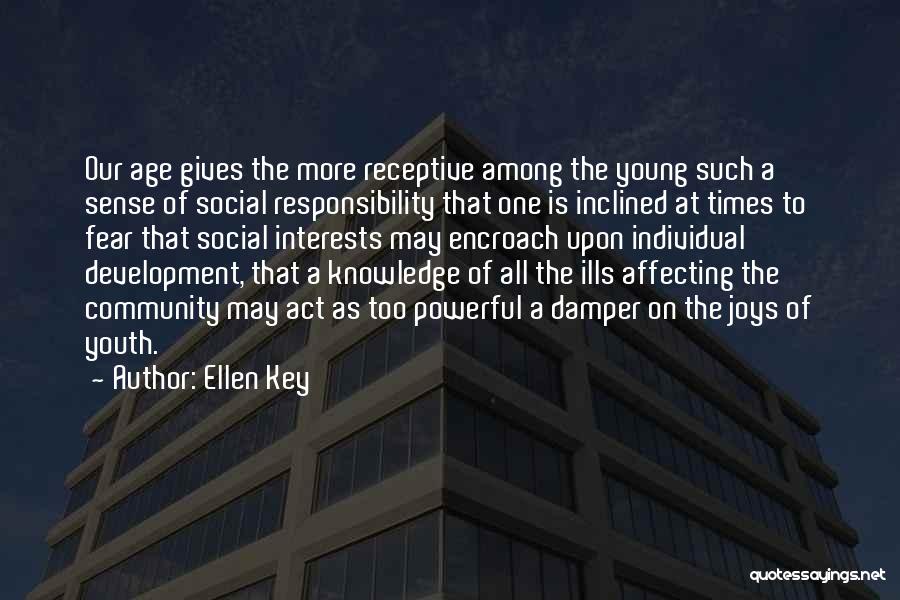 Youth Development Quotes By Ellen Key