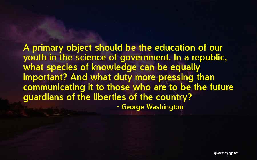 Youth Future Quotes By George Washington Youth Future Quotes By George Washington