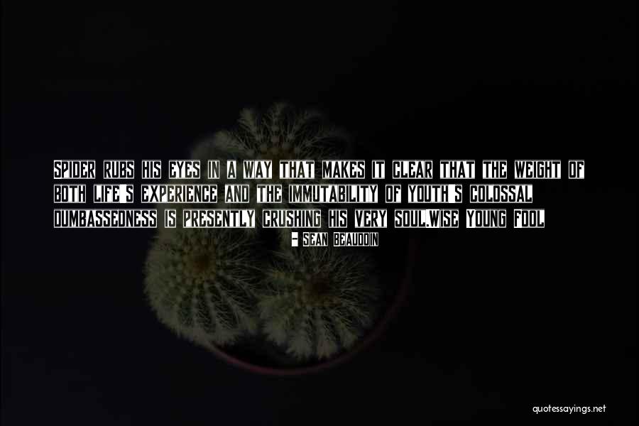 Youth Life Quotes By Sean Beaudoin