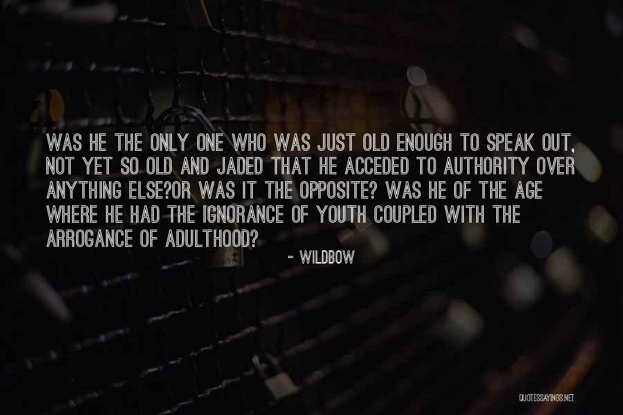 Youth Over Age Quotes By Wildbow Youth Over Age Quotes By Wildbow