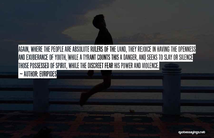 Youth Power Quotes By Euripides Youth Power Quotes By Euripides