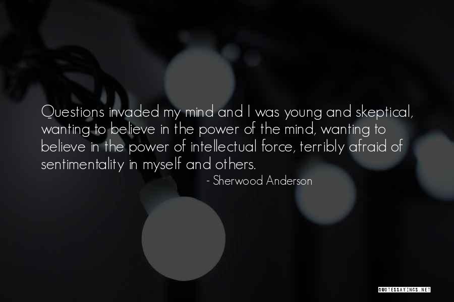 Youth Power Quotes By Sherwood Anderson