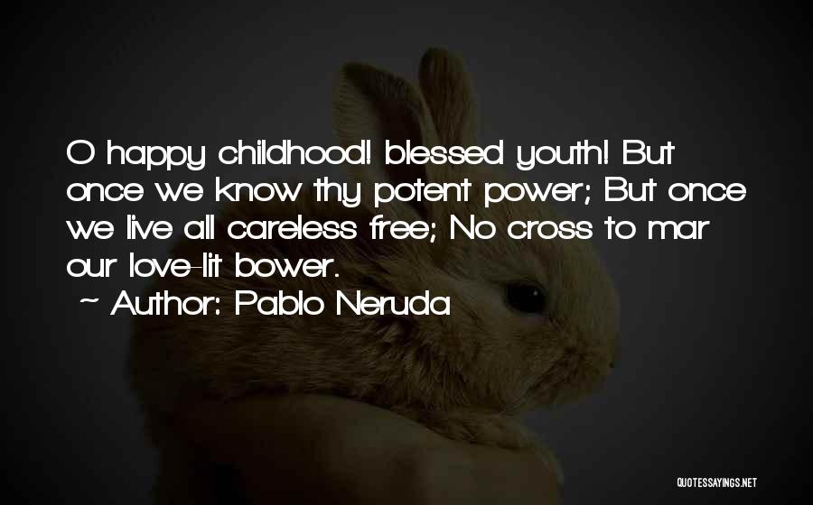 Youth That Is Happy Quotes By Pablo Neruda