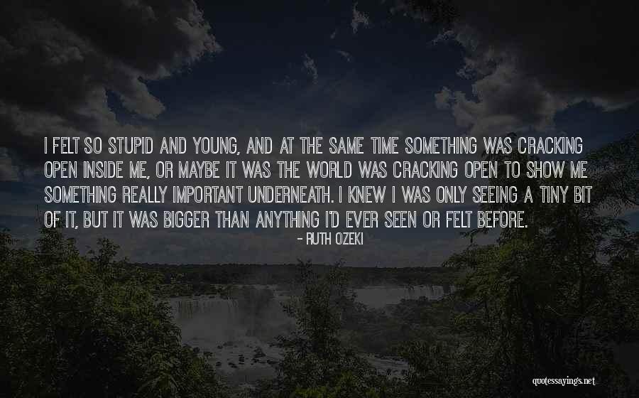 Youth Young Quotes By Ruth Ozeki