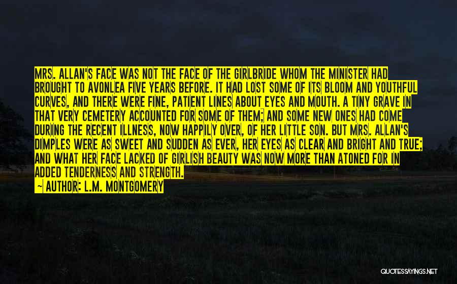 Youthful Beauty Quotes By L.M. Montgomery Youthful Beauty Quotes By L.M. Montgomery