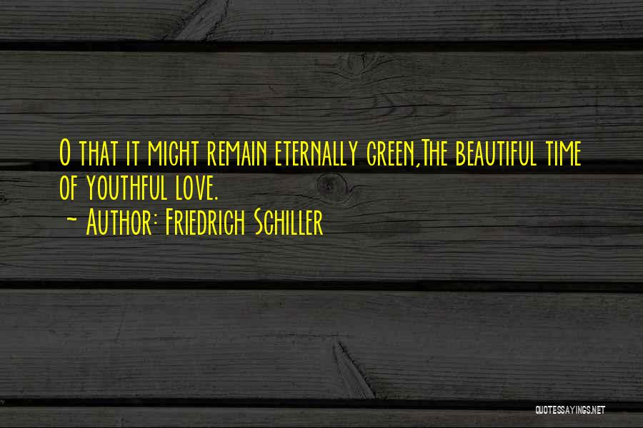 Youthful Life Quotes By Friedrich Schiller