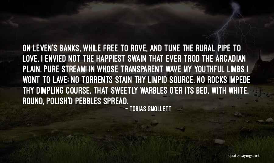 Youthful Love Quotes By Tobias Smollett