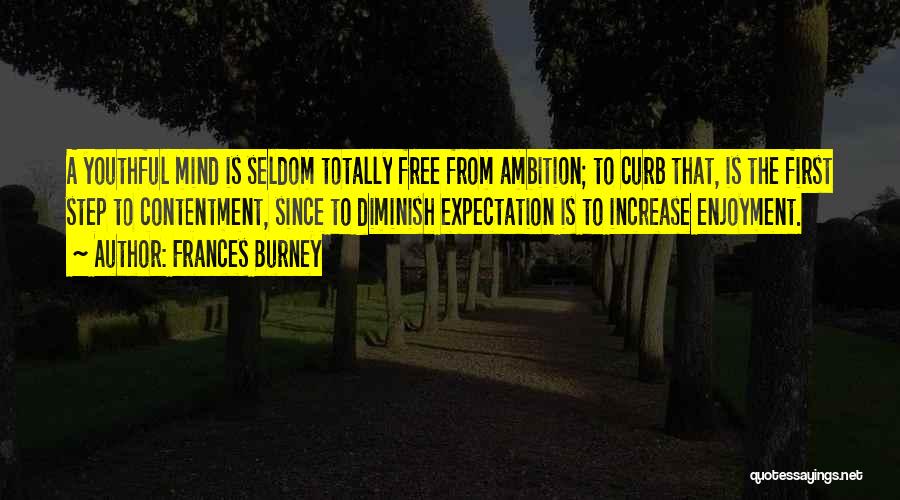 Youthful Quotes By Frances Burney