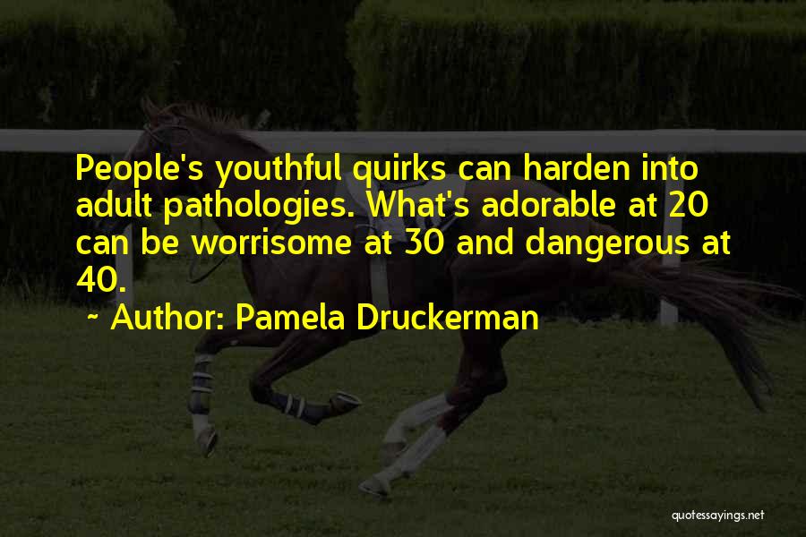 Youthful Quotes By Pamela Druckerman