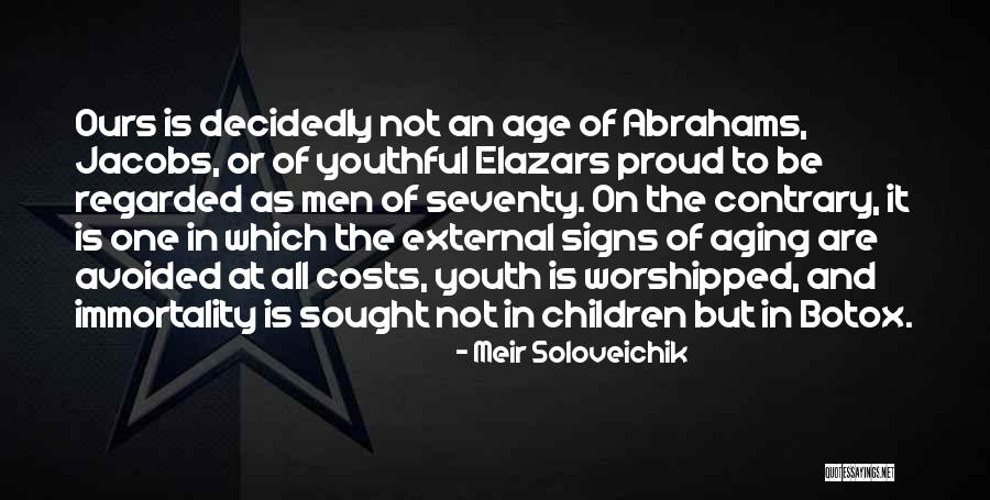 Youthful Youth Quotes By Meir Soloveichik Youthful Youth Quotes By Meir Soloveichik