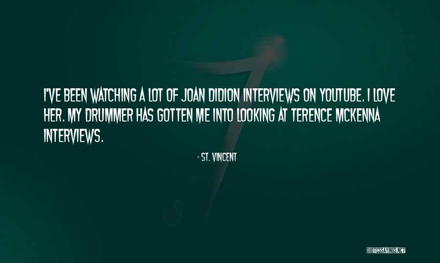 Youtube Love Quotes By St. Vincent Youtube Love Quotes By St. Vincent