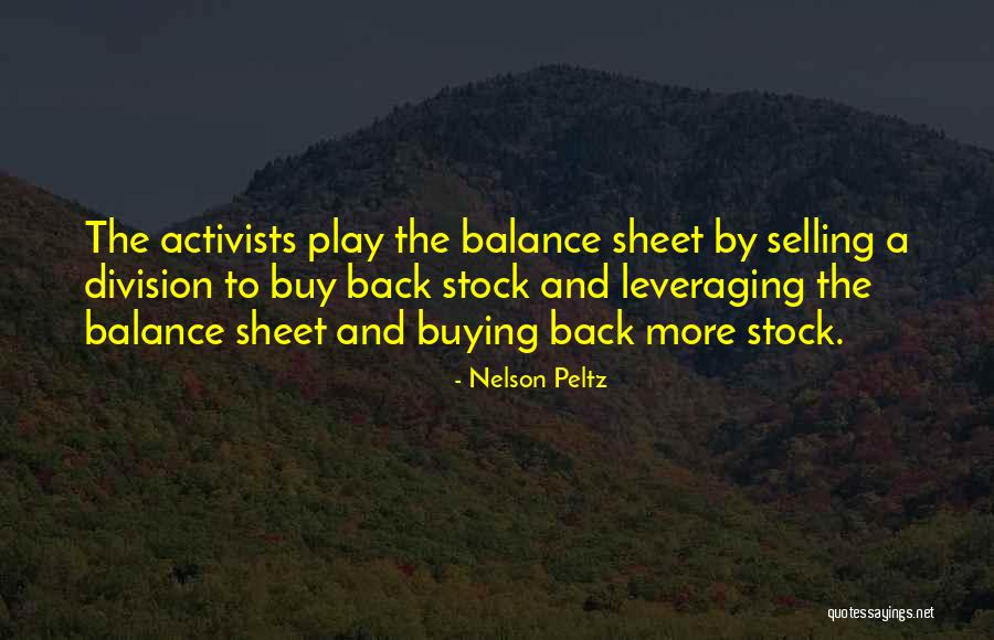 Youuuu Sound Quotes By Nelson Peltz Youuuu Sound Quotes By Nelson Peltz