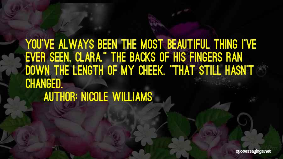 You've Been Changed Quotes By Nicole Williams