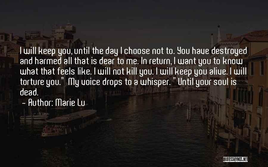 You've Destroyed Me Quotes By Marie Lu