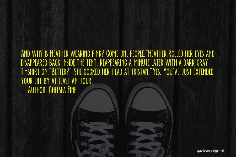 You've Disappeared Quotes By Chelsea Fine