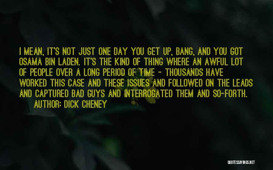 You've Got Issues Quotes By Dick Cheney