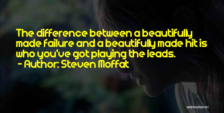 You've Made A Difference Quotes By Steven Moffat