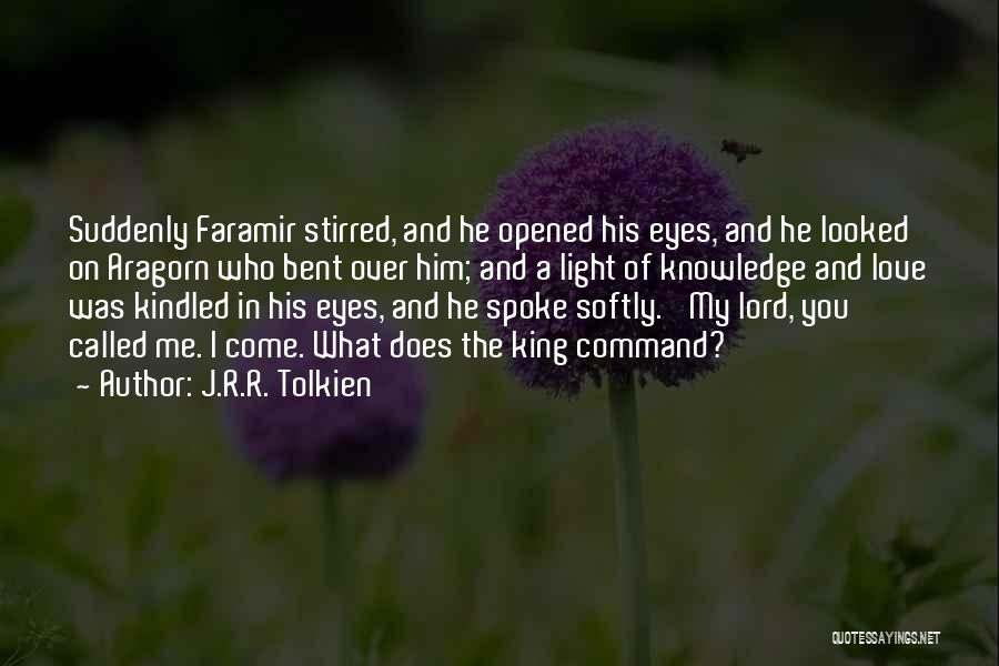 You've Opened My Eyes Quotes By J.R.R. Tolkien