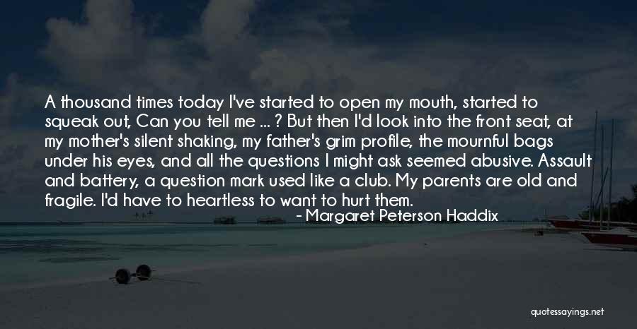 You've Used Me Quotes By Margaret Peterson Haddix You've Used Me Quotes By Margaret Peterson Haddix