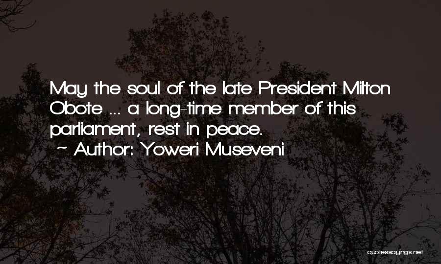Yoweri Museveni Quotes 191163