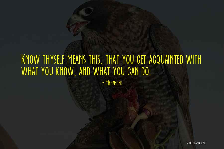 Yrene Tog Quotes By Menander Yrene Tog Quotes By Menander