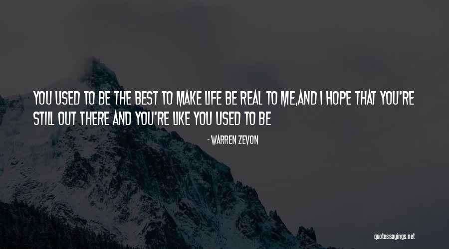 Yritwc Quotes By Warren Zevon Yritwc Quotes By Warren Zevon