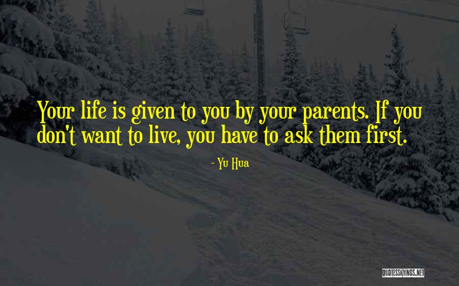 Yu Hua Quotes 252193 Yu Hua Quotes 252193