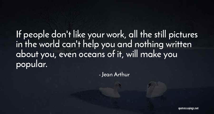 Yubanet Quotes By Jean Arthur Yubanet Quotes By Jean Arthur