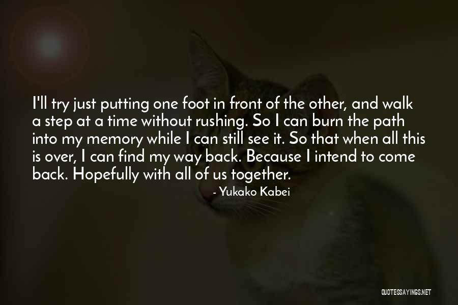 Yukako Kabei Quotes 970604 Yukako Kabei Quotes 970604
