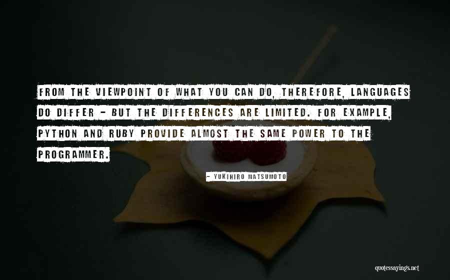 Yukihiro Matsumoto Quotes 495556 Yukihiro Matsumoto Quotes 495556