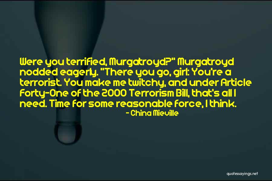 Yukihisa Maki Quotes By China Mieville Yukihisa Maki Quotes By China Mieville