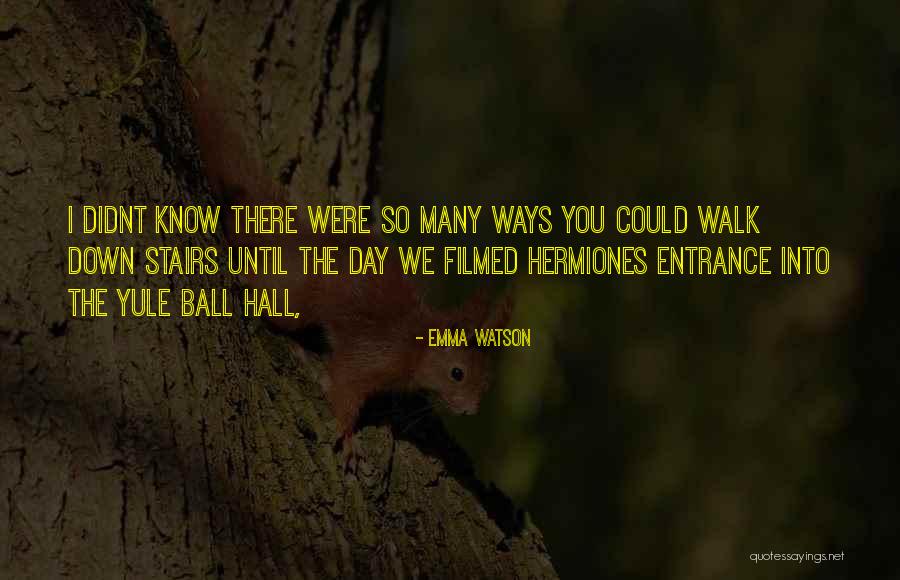 Yule Quotes By Emma Watson Yule Quotes By Emma Watson