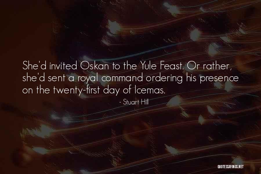 Yule Quotes By Stuart Hill