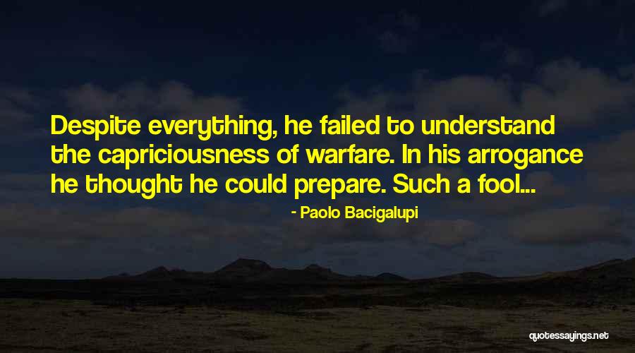 Yuliia Levchenko Quotes By Paolo Bacigalupi Yuliia Levchenko Quotes By Paolo Bacigalupi