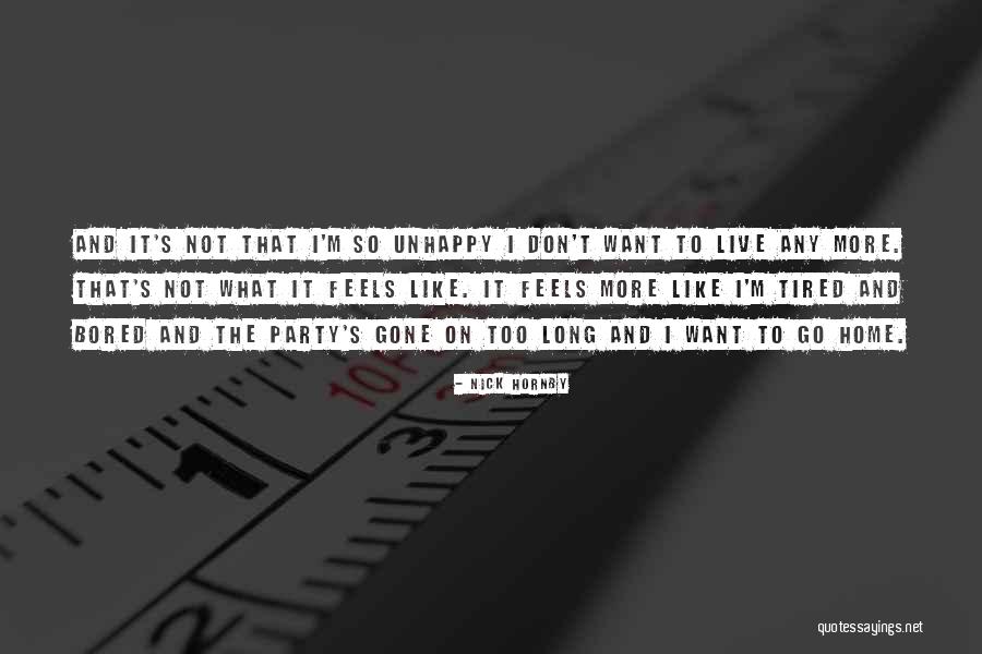 Yupos Bor Quotes By Nick Hornby Yupos Bor Quotes By Nick Hornby