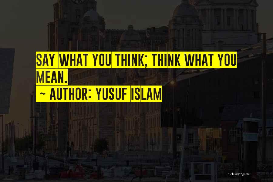 Yusuf Quotes By Yusuf Islam