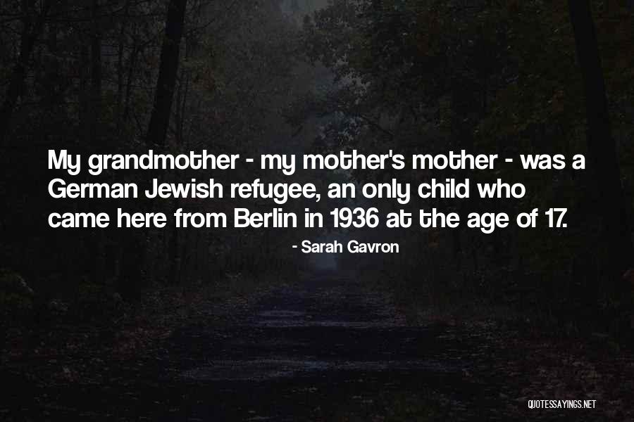 Yutuc Tita Quotes By Sarah Gavron