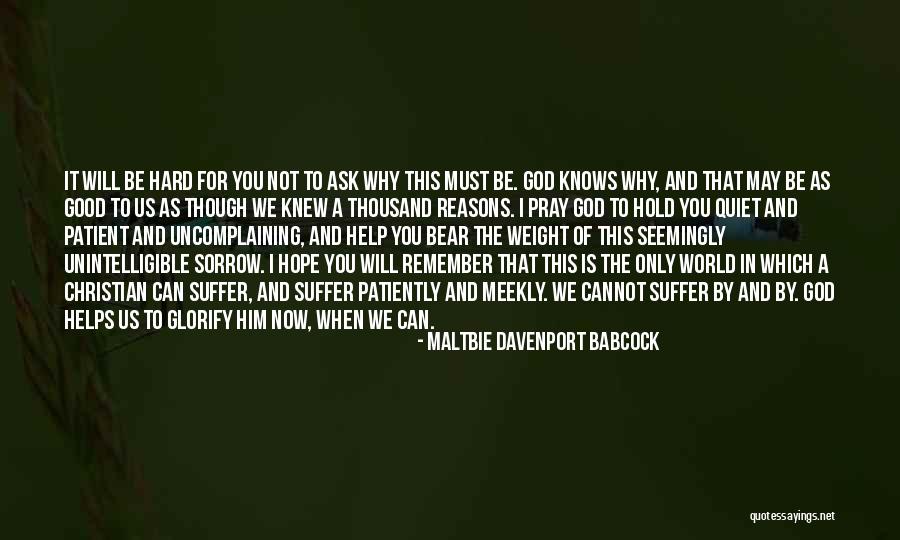 Yuuki Aoi Quotes By Maltbie Davenport Babcock Yuuki Aoi Quotes By Maltbie Davenport Babcock