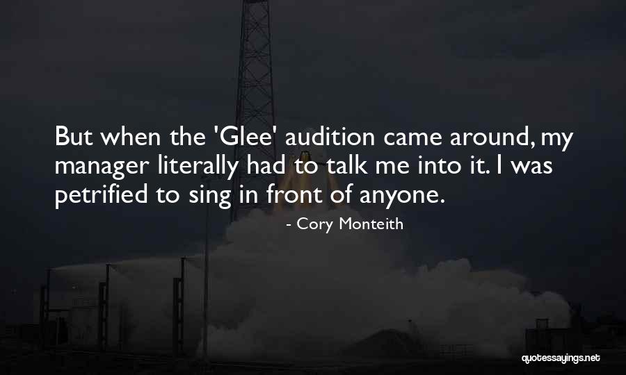 Yzaguirre Blanco Quotes By Cory Monteith Yzaguirre Blanco Quotes By Cory Monteith