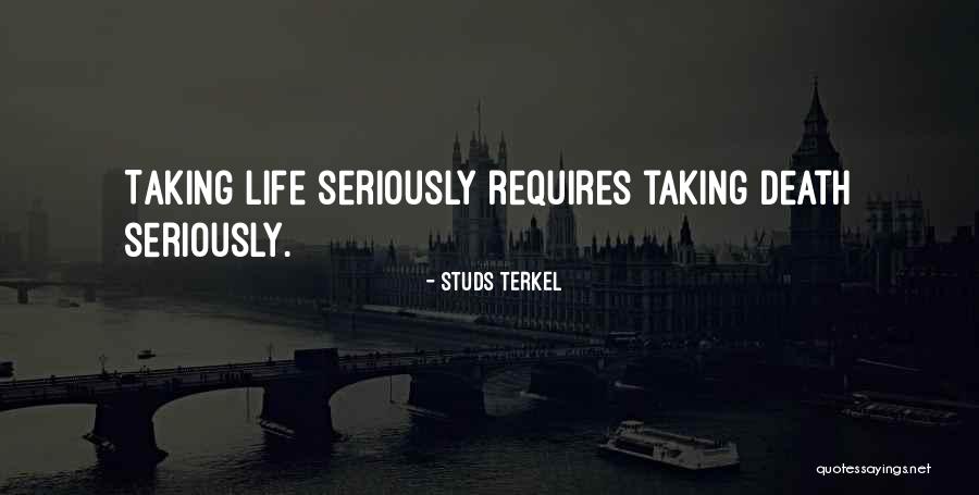 Yzdek Quotes By Studs Terkel Yzdek Quotes By Studs Terkel