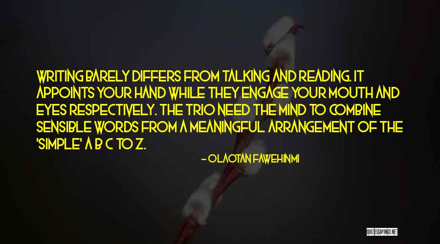 Z A Words Quotes By Olaotan Fawehinmi Z A Words Quotes By Olaotan Fawehinmi