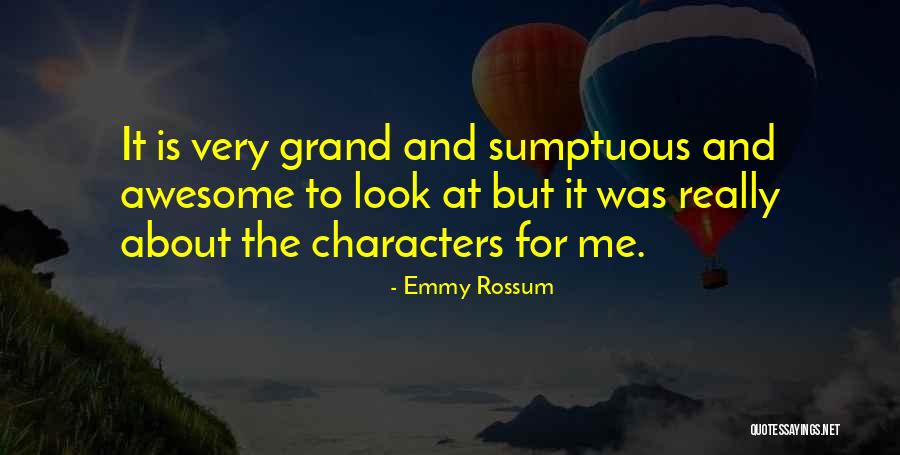 Zabaione Quotes By Emmy Rossum Zabaione Quotes By Emmy Rossum