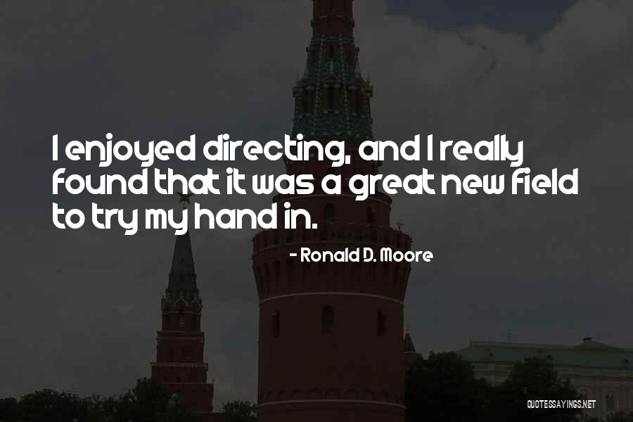 Zaballa Inn Quotes By Ronald D. Moore Zaballa Inn Quotes By Ronald D. Moore