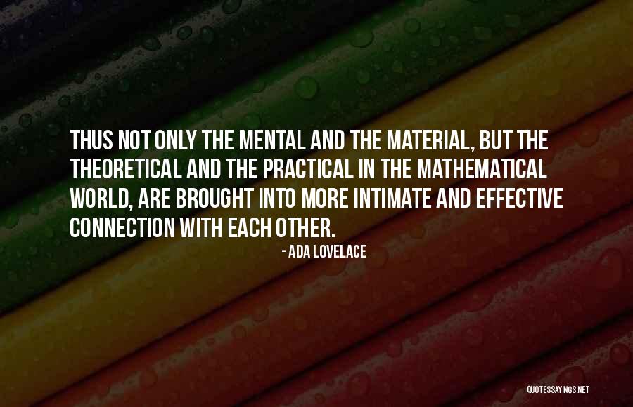 Zabransky Mechanical Quotes By Ada Lovelace Zabransky Mechanical Quotes By Ada Lovelace