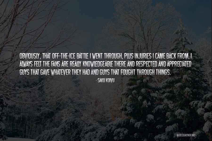 Zacchinis Bakery Quotes By Saku Koivu Zacchinis Bakery Quotes By Saku Koivu